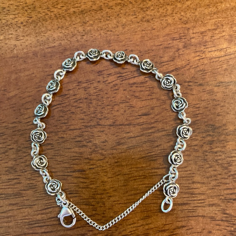 James Avery retired rose bracelet